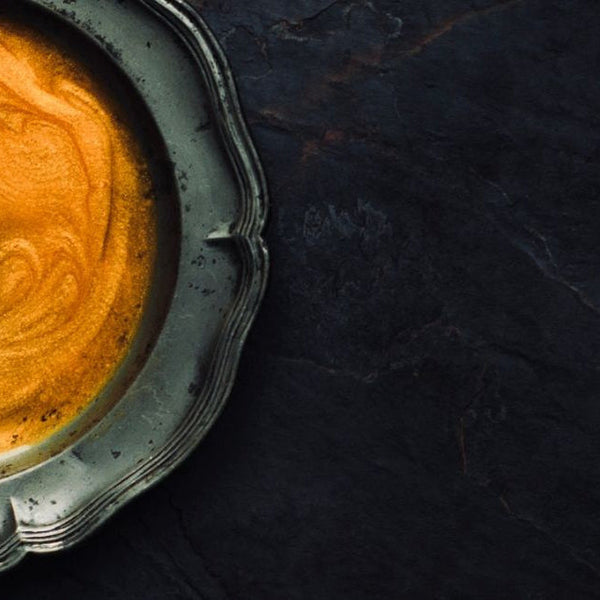 the good stuff on pan