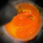 ingredients in the youth dew being whisked together