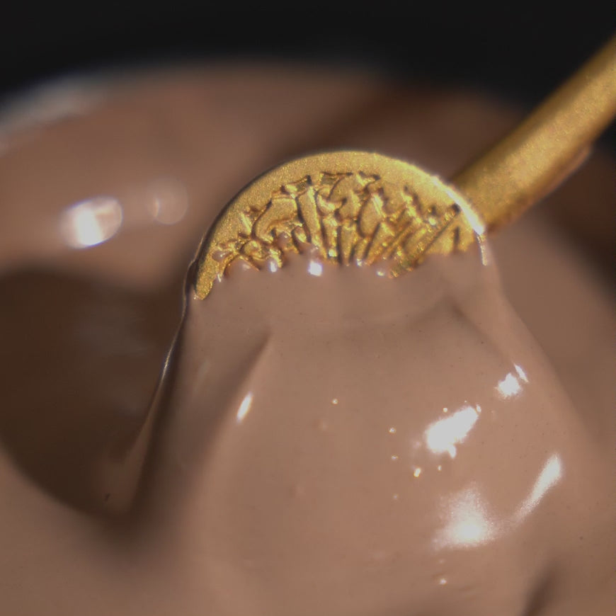 honey mud pull with dandelion wand